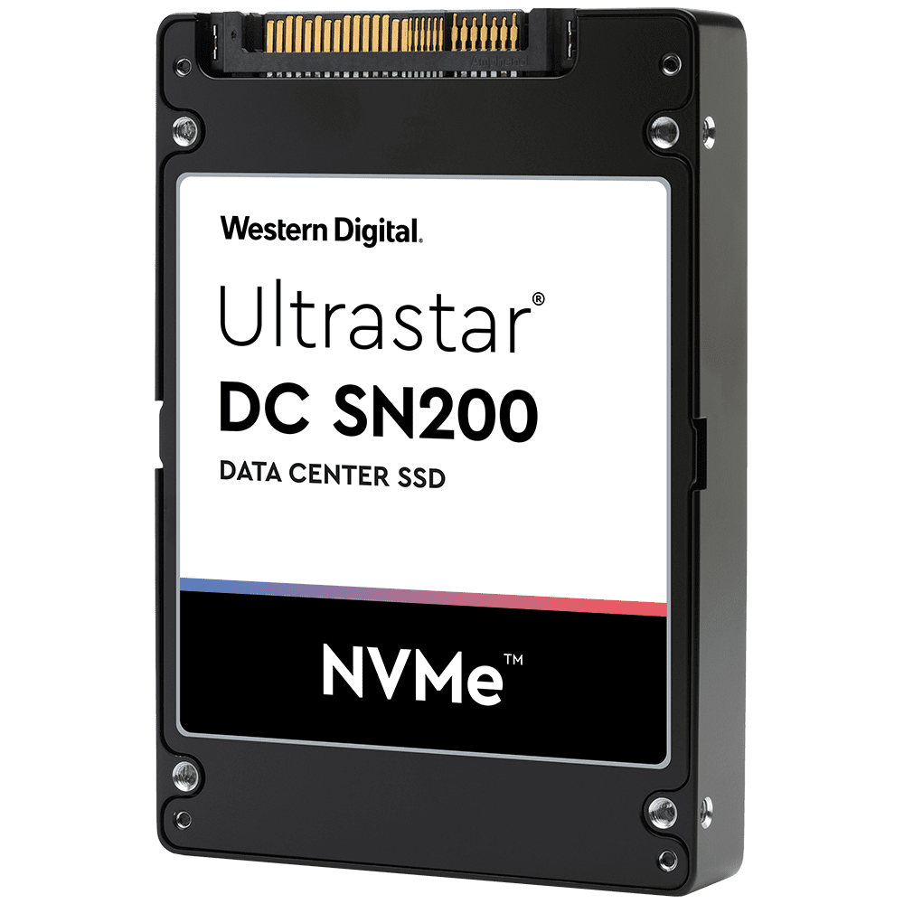NVMe SSD WD Ultrastar DC SN200 в корпусе U.2